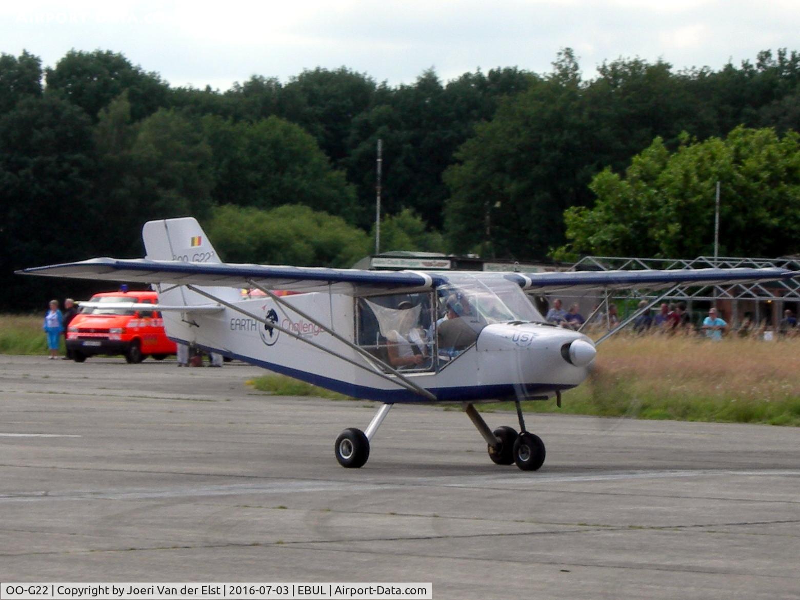 OO-G22, 2008 Rans S-6ES Coyote II C/N 11071838, Ursel Avia 2016