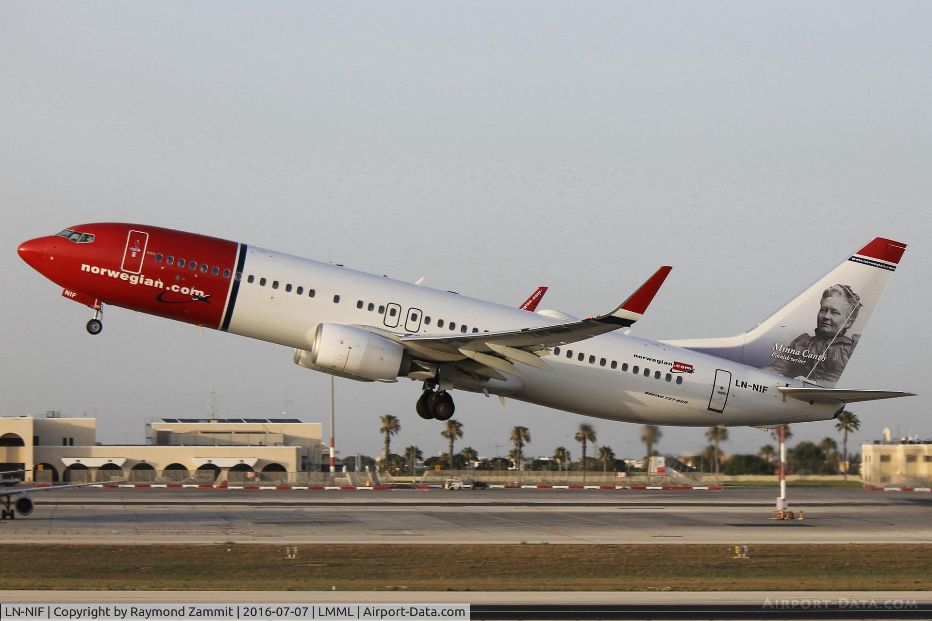 LN-NIF, 2012 Boeing 737-8JP C/N 39434, B737-800 LN-NIF Norwegian Air Shuttle