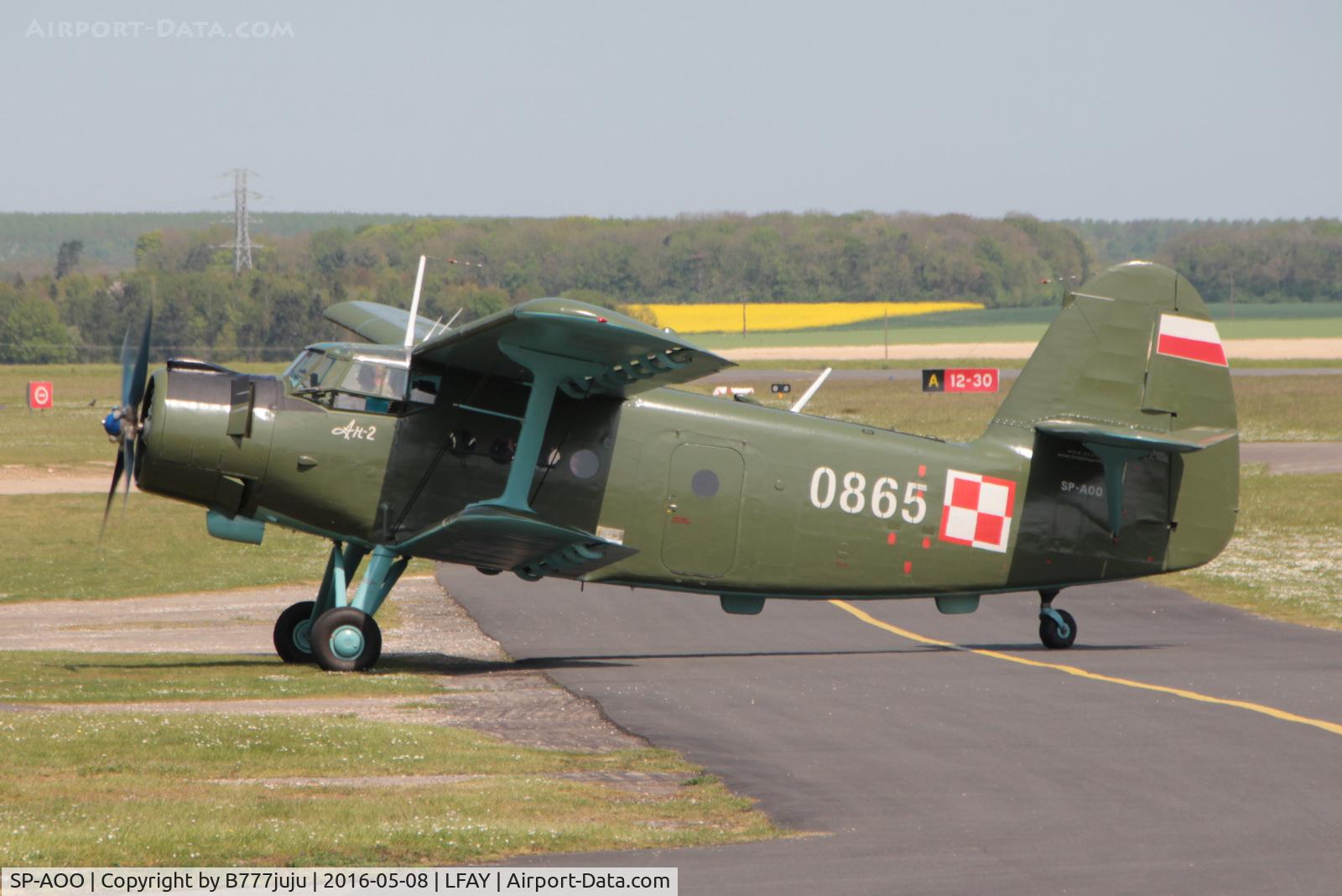 SP-AOO, 1969 Antonov An-2T C/N 1G108-65, at Amiens