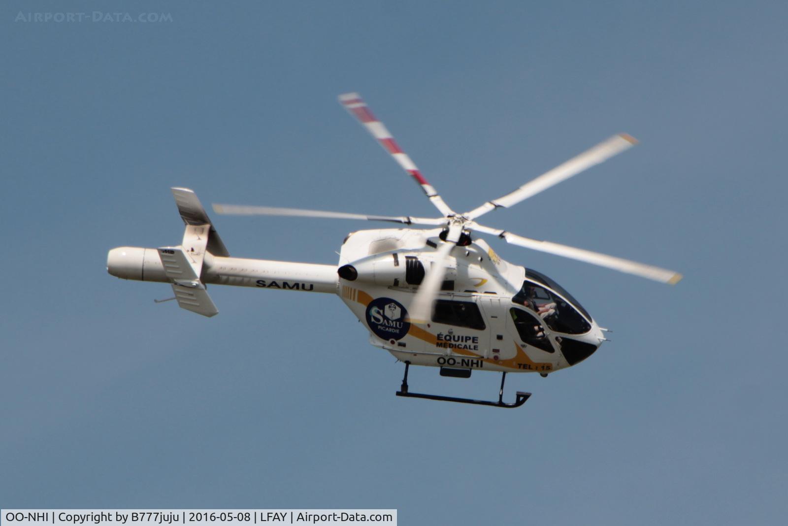 OO-NHI, 2009 MD Helicopters MD-902 C/N 900-00137, at Amiens