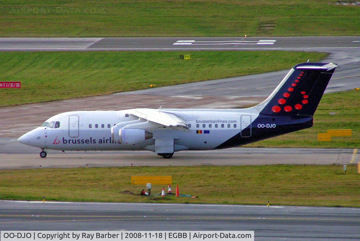 OO-DJO, 1995 British Aerospace Avro 146-RJ85 C/N E.2279, BAe 146-RJ85 [E2279] (Brussels Airlines) Birmingham Int'l~G 18/11/2008