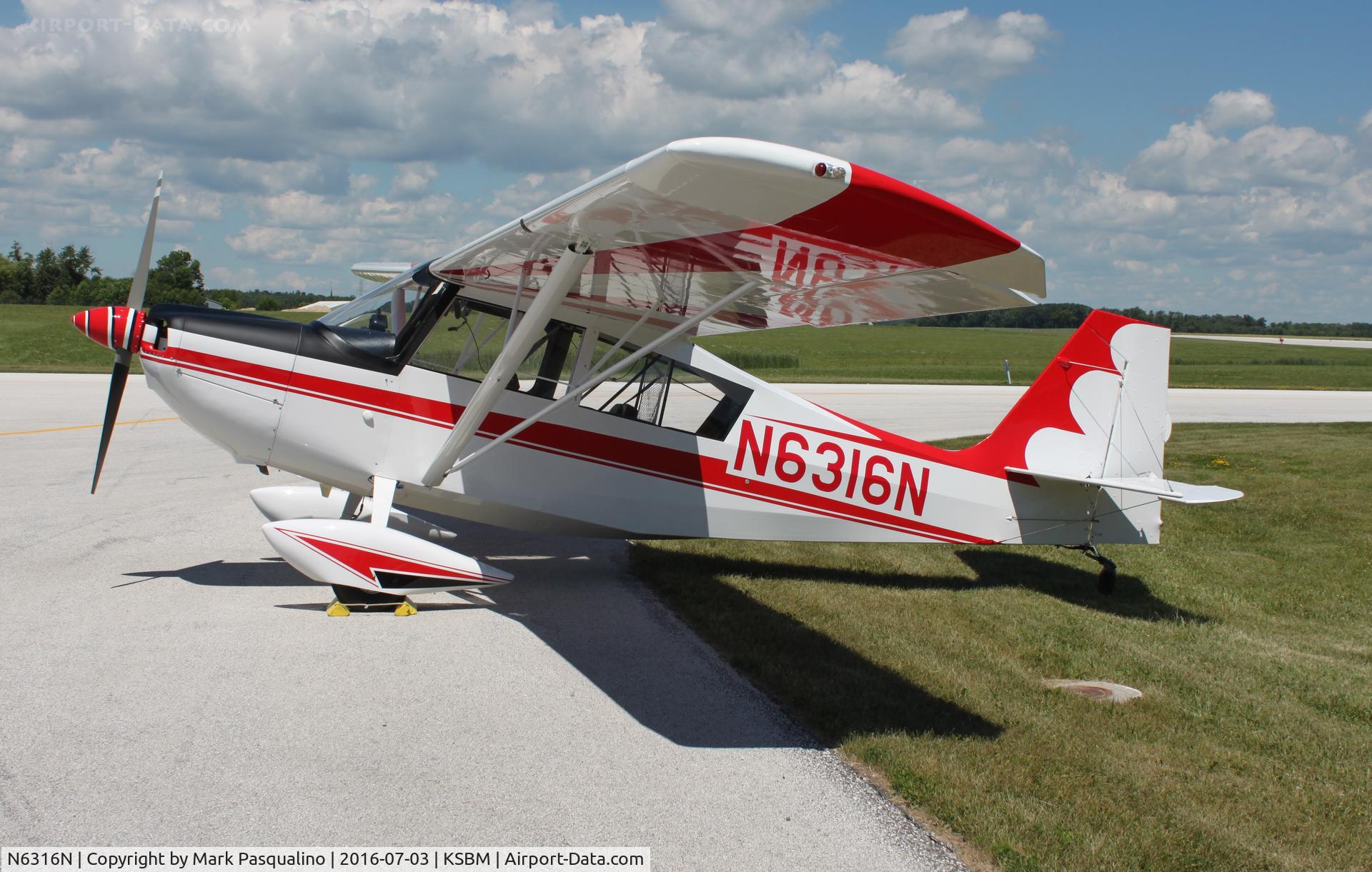 N6316N, 1967 Champion 7KCAB C/N 30, Champion 7KCAB