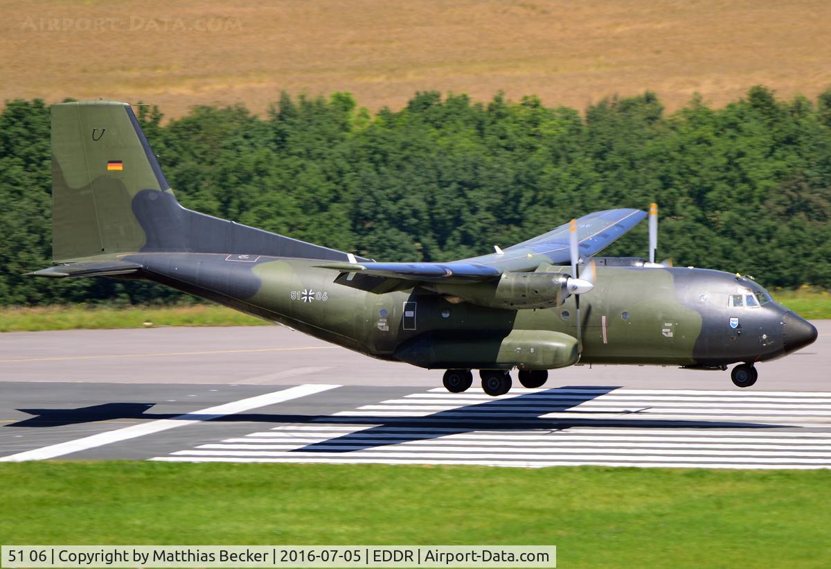 51 06, 1971 Transall C-160D C/N D-143, 51+06
