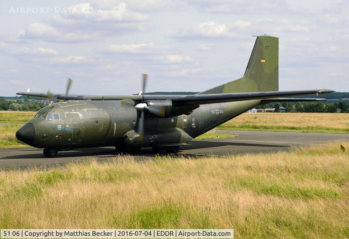 51 06, 1971 Transall C-160D C/N D-143, 51+06