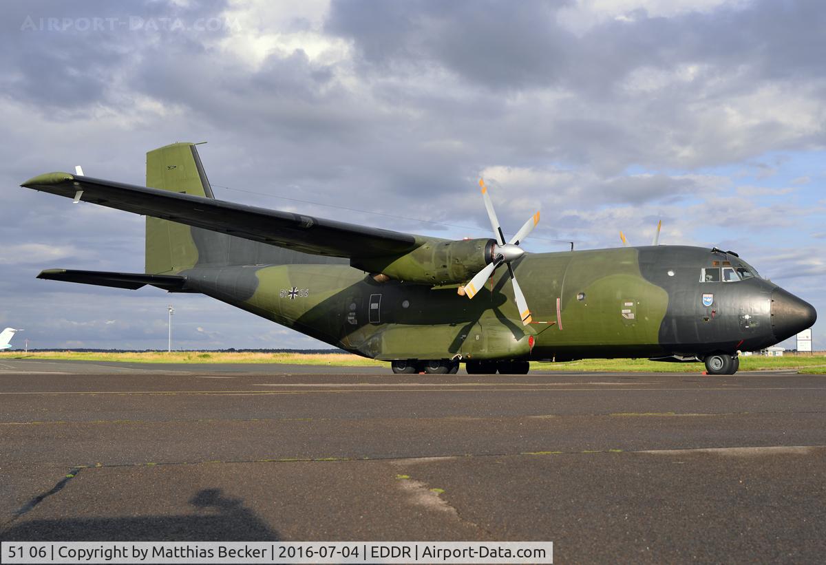 51 06, 1971 Transall C-160D C/N D-143, 51+06