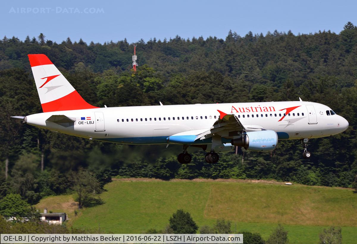OE-LBJ, 2001 Airbus A320-214 C/N 1553, OE-LBJ