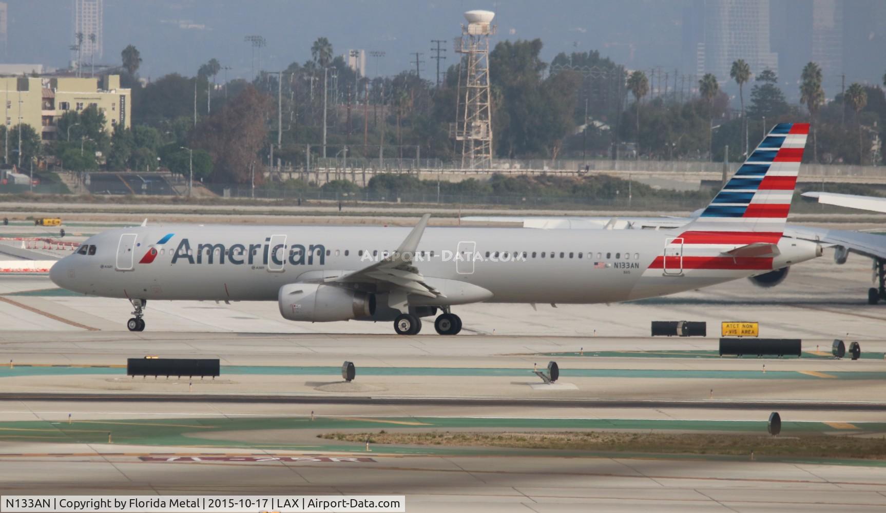 N133AN, 2015 Airbus A321-200 C/N 6482, American