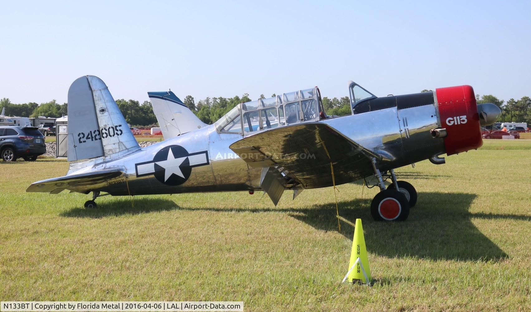 N133BT, 1943 Consolidated Vultee BT-13A C/N 9683, BT-13A