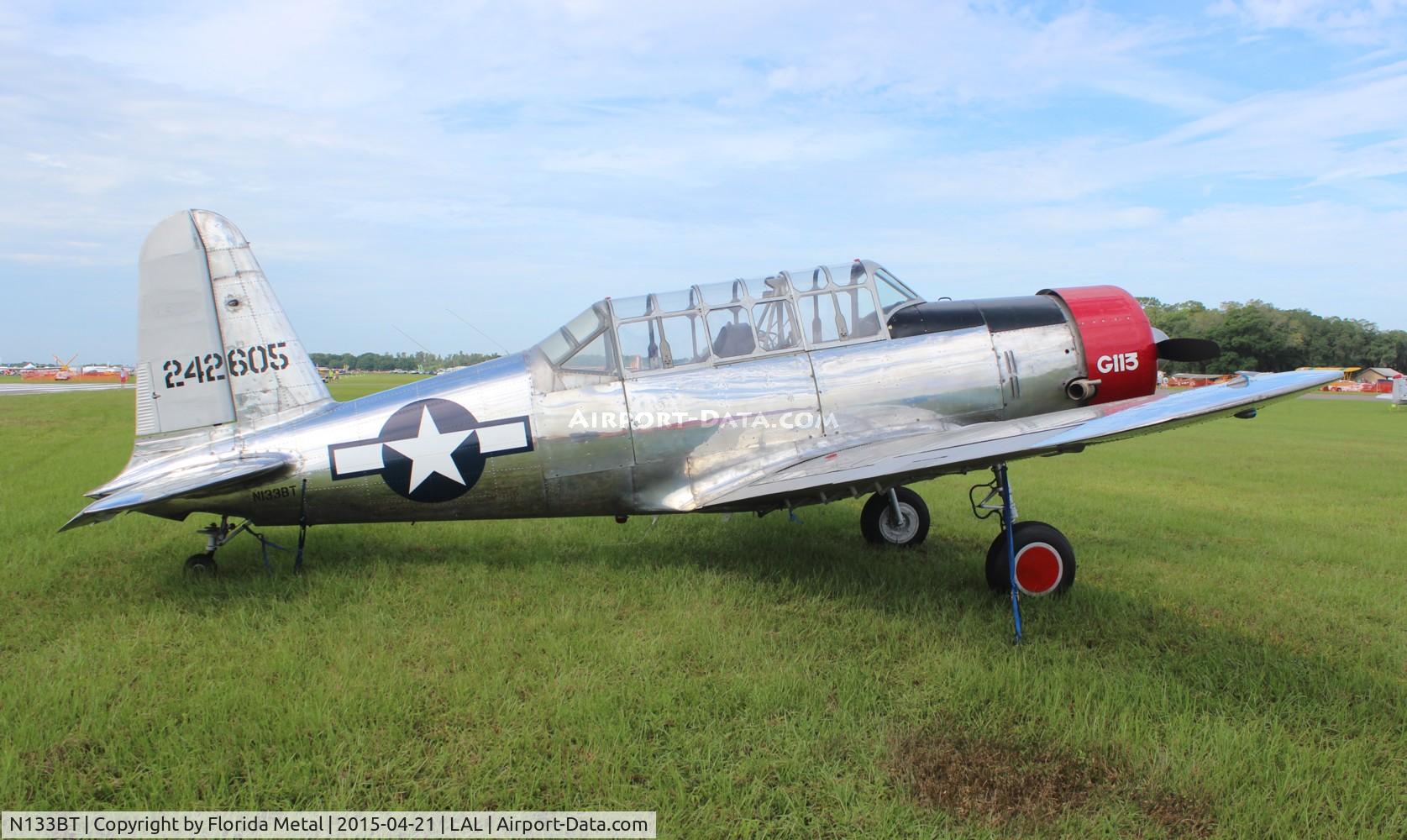 N133BT, 1943 Consolidated Vultee BT-13A C/N 9683, BT-13A