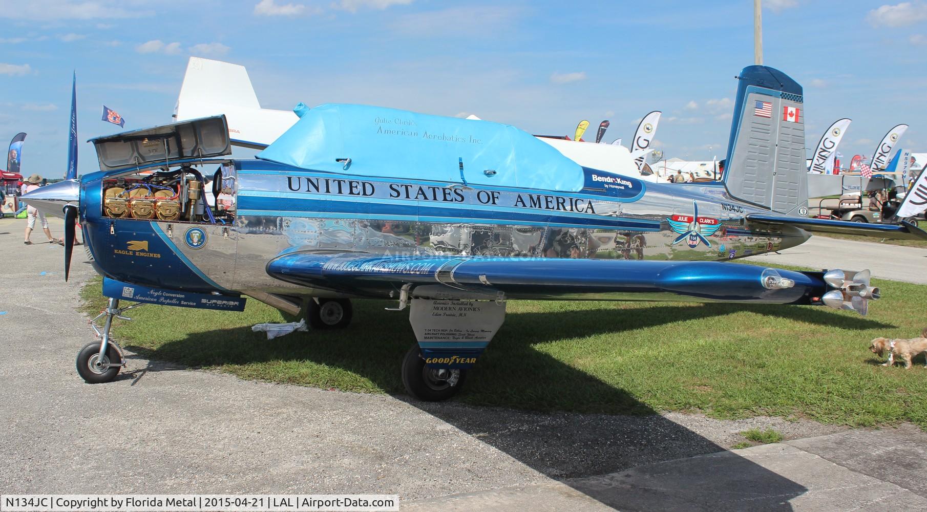 N134JC, 1955 Beech T-34-A (A45) Mentor C/N G-812, T-34 Mentor