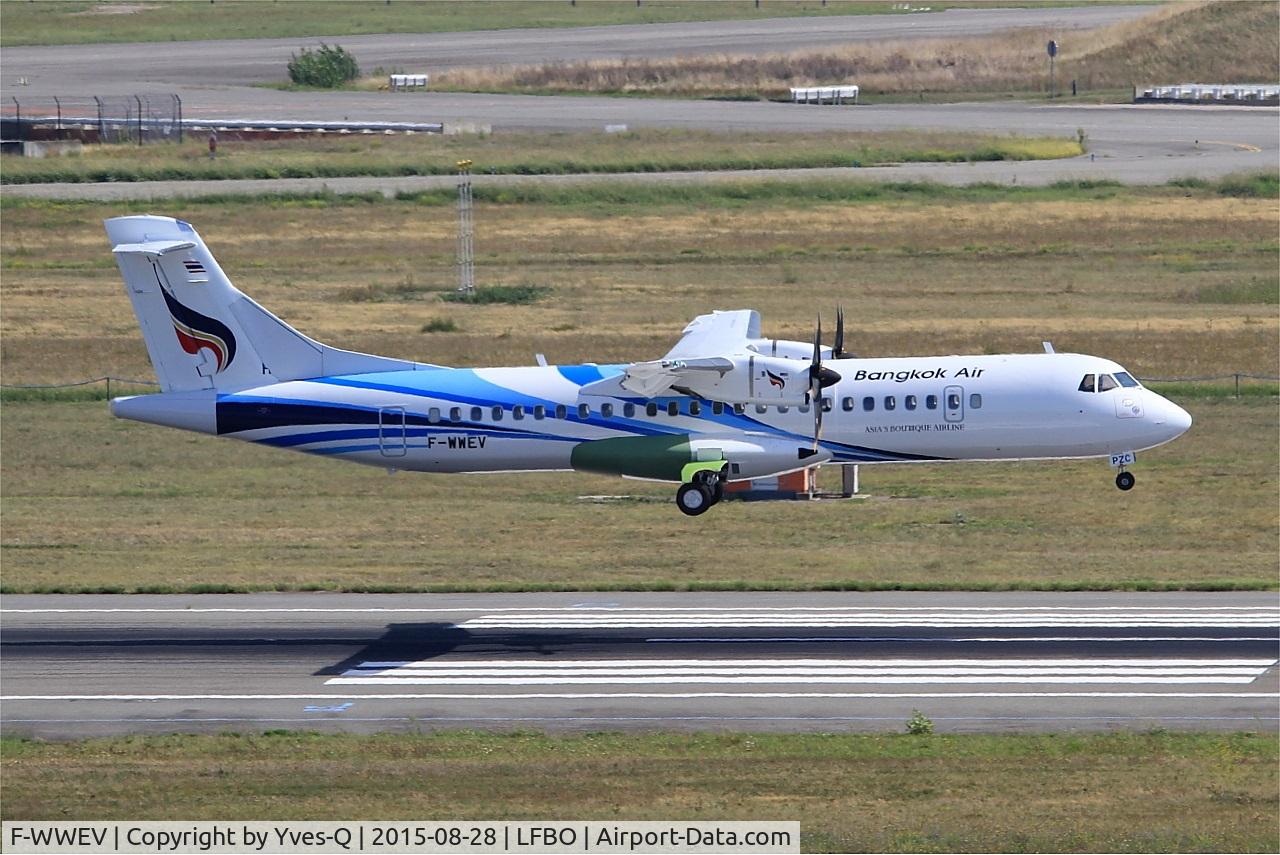 F-WWEV, 2015 ATR 72-600 C/N 1269, ATR 72-600 (72-212A), On final rwy 14R, Toulouse-Blagnac airport (LFBO-TLS)