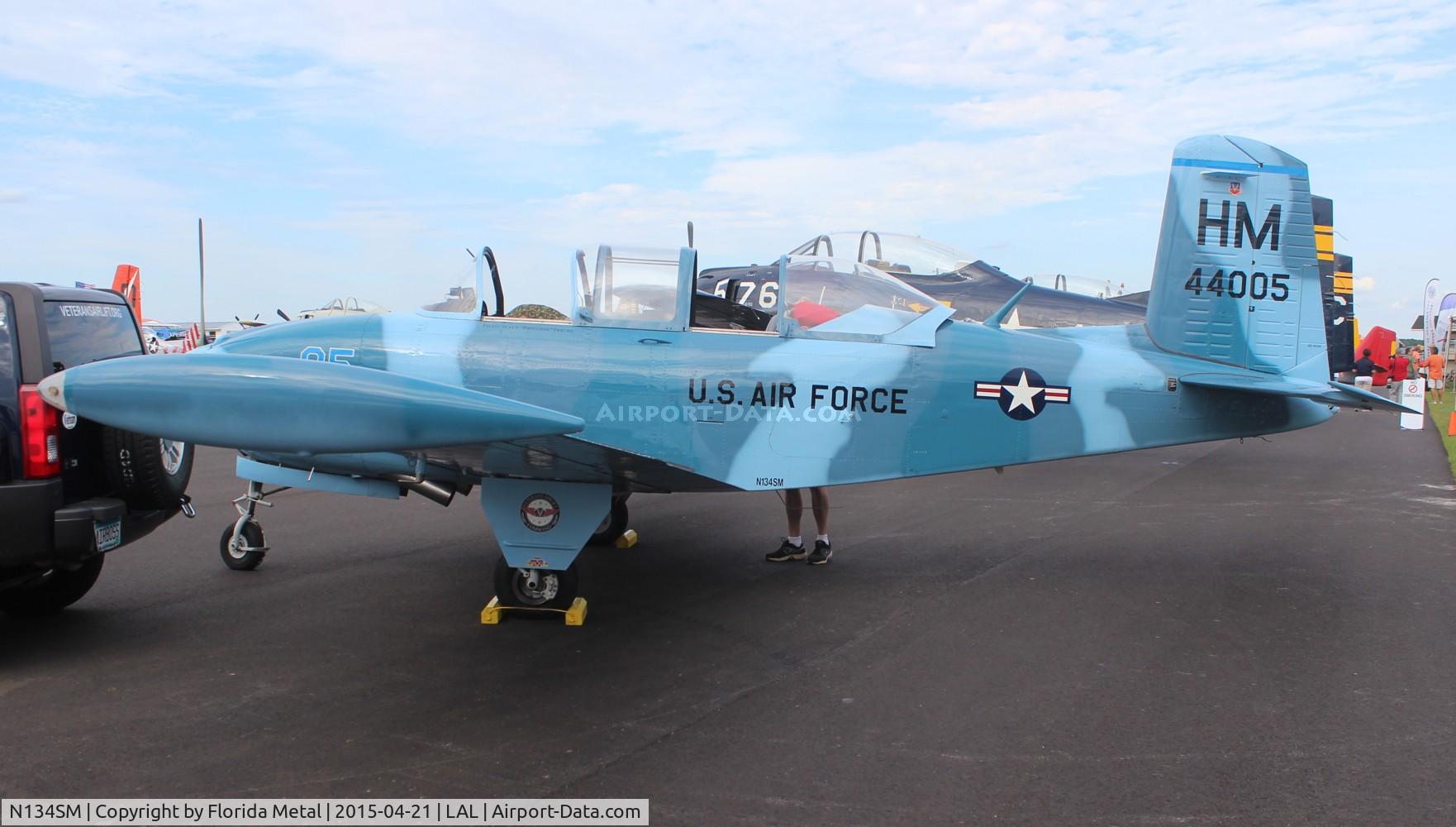 N134SM, 1957 Beech T-34B Mentor C/N BG-312, T-34 Mentor