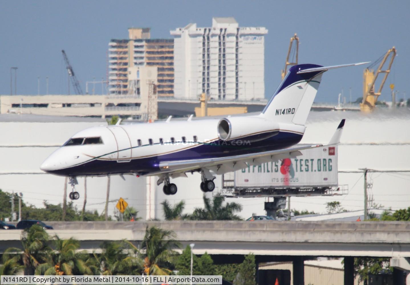 N141RD, 1982 Canadair Challenger 600S (CL-600-1A11) C/N 1041, Challenger 600