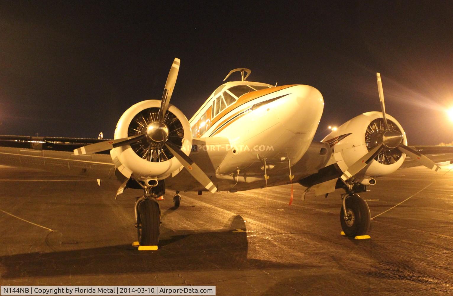 N144NB, 1955 Beech E18S C/N BA-39, Beech E18S
