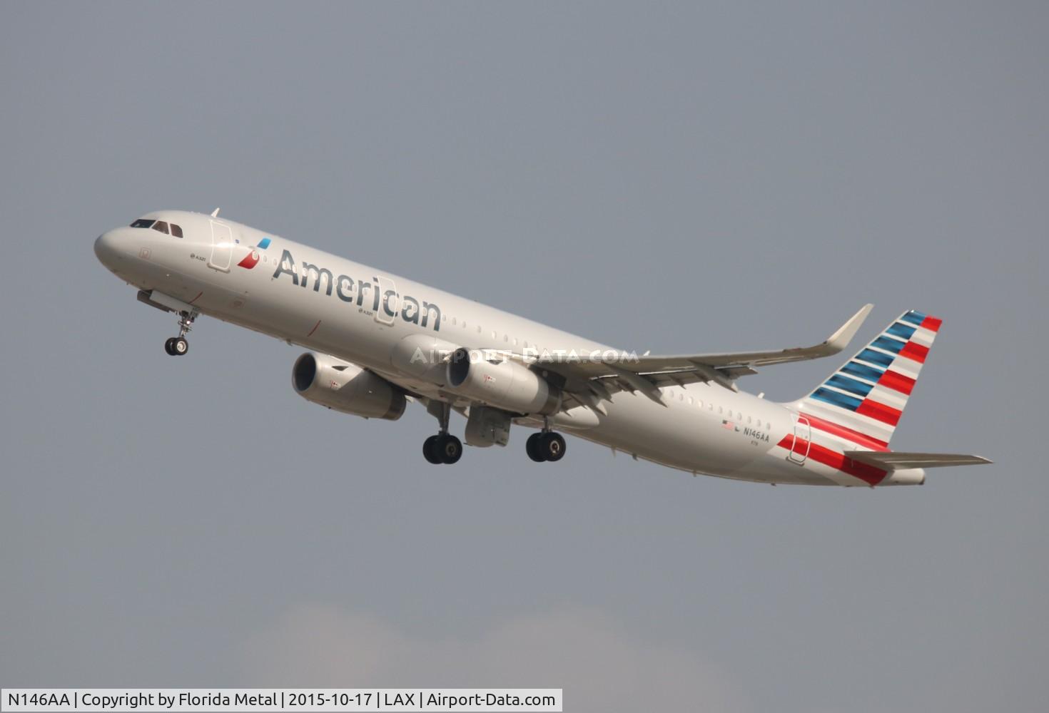 N146AA, 2015 Airbus A321-231 C/N 6761, American