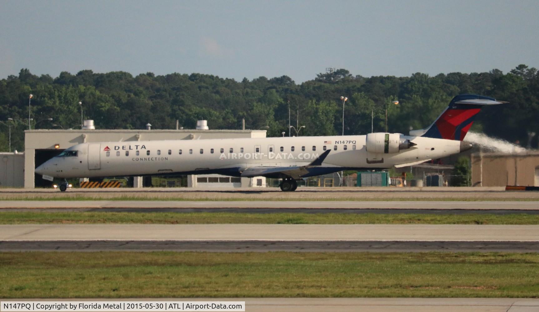 N147PQ, 2007 Bombardier CRJ-900ER (CL-600-2D24) C/N 15147, Delta Connection
