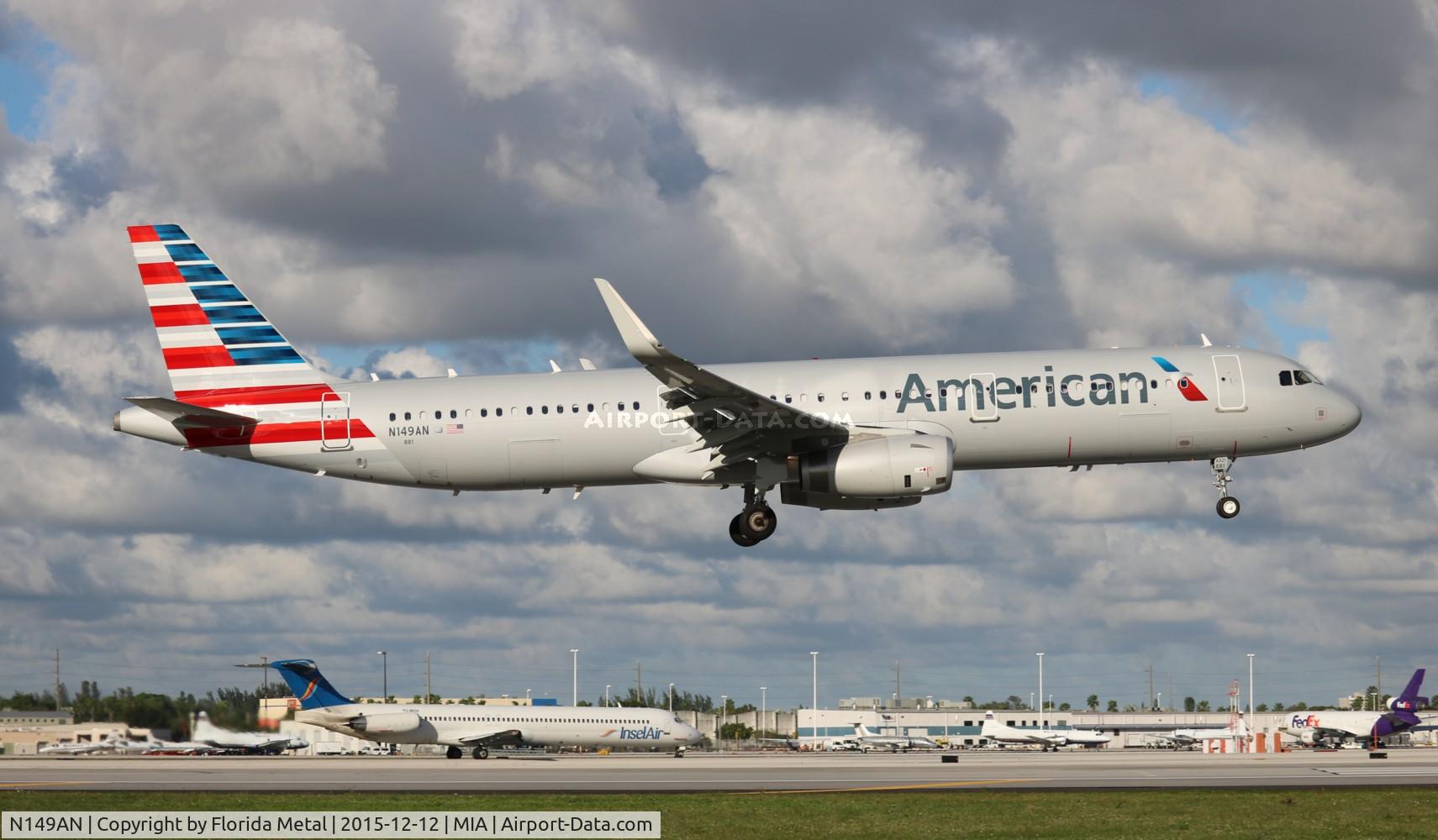 N149AN, 2015 Airbus A321-231 C/N 6812, American