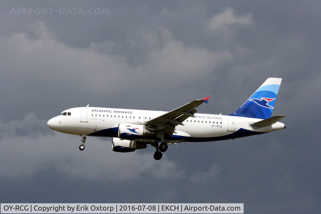 OY-RCG, 2012 Airbus A319-115 C/N 5079, OY-RCG landing rw 22L