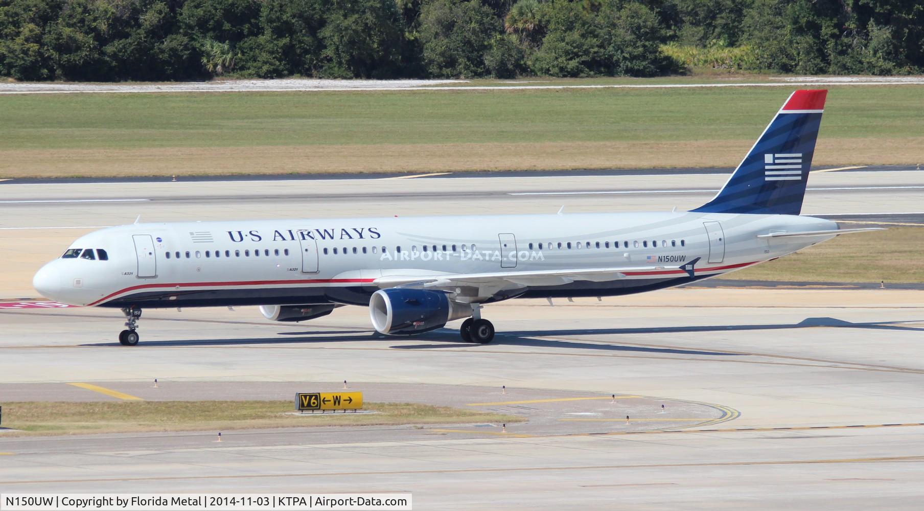 N150UW, 2013 Airbus A321-211 C/N 5504, US Airways