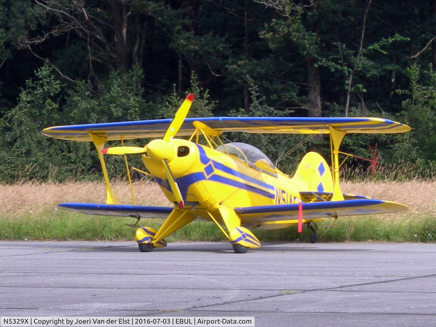 N5329X, Aerotek Pitts S-2B Special C/N 5056, Ursel Avia 2016