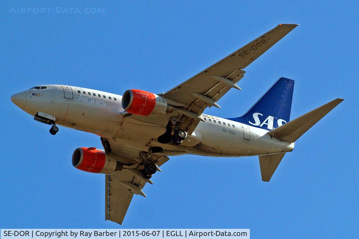 SE-DOR, 1999 Boeing 737-683 C/N 28305, Boeing 737-683 [28305] (SAS Scandinavian Airlines) Home~G 07/06/2015. On approach 27R