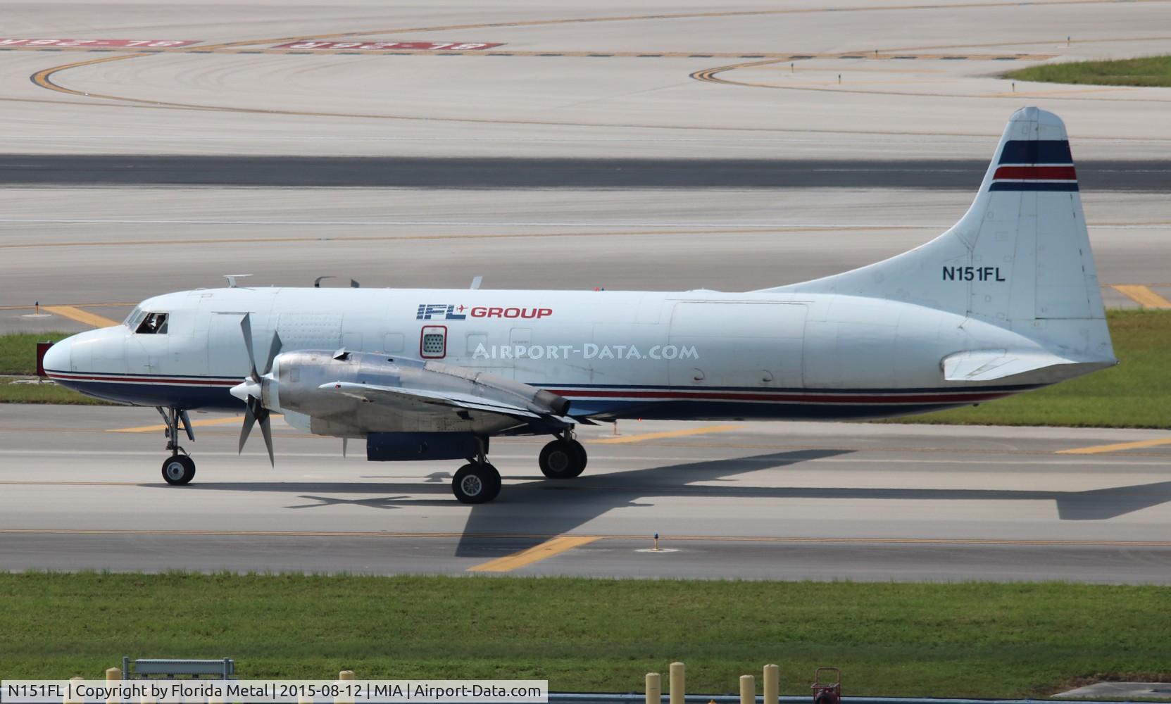 N151FL, 1953 Convair 580 C/N 51, IFL Convair 580