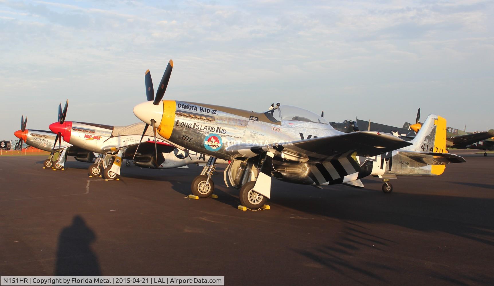 N151HR, 1945 North American P-51D Mustang C/N 12241064, Long Island Kid