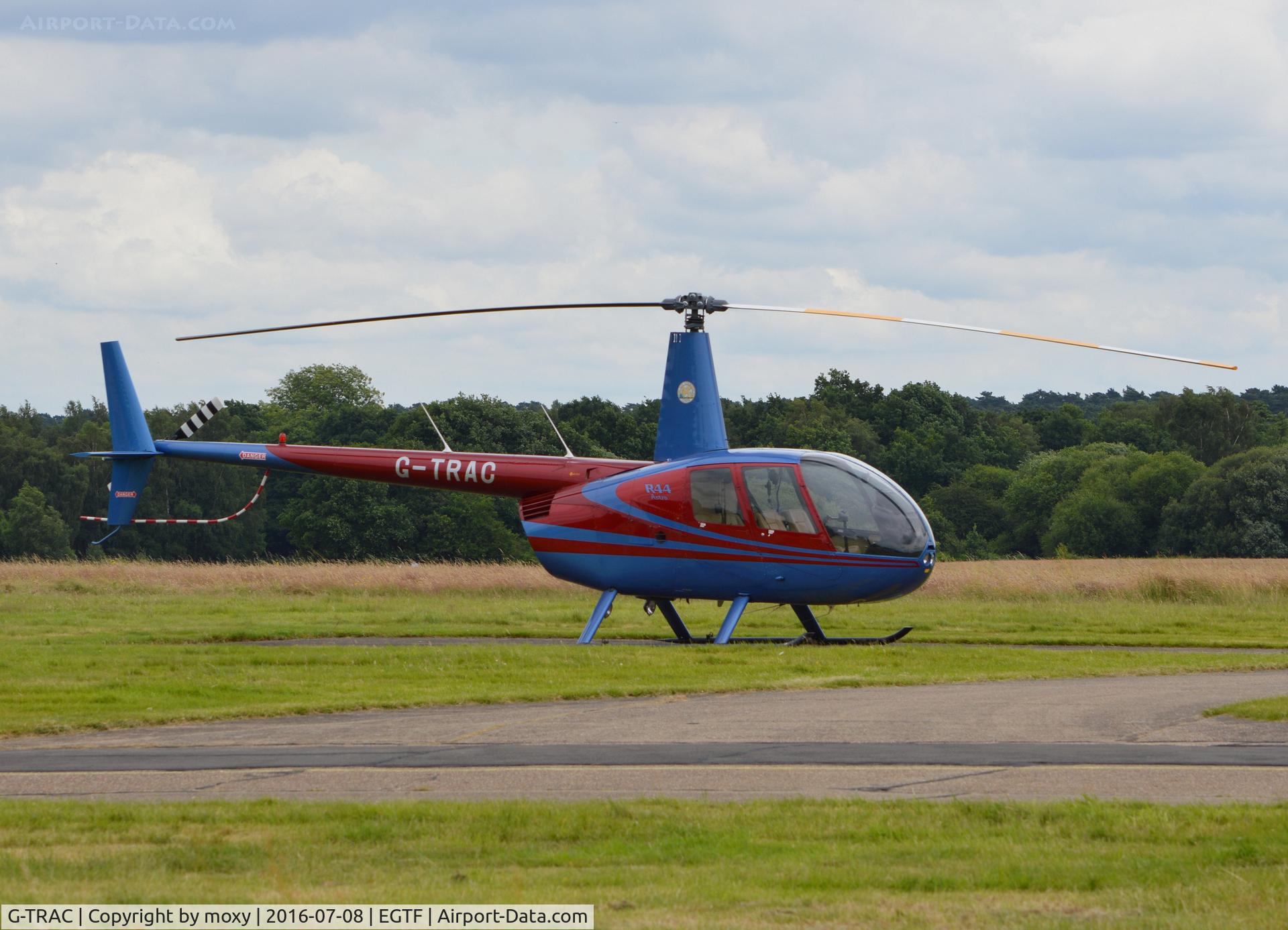 G-TRAC, 1999 Robinson R44 Astro C/N 0598, Robinson R44 Astro at Fairoaks.