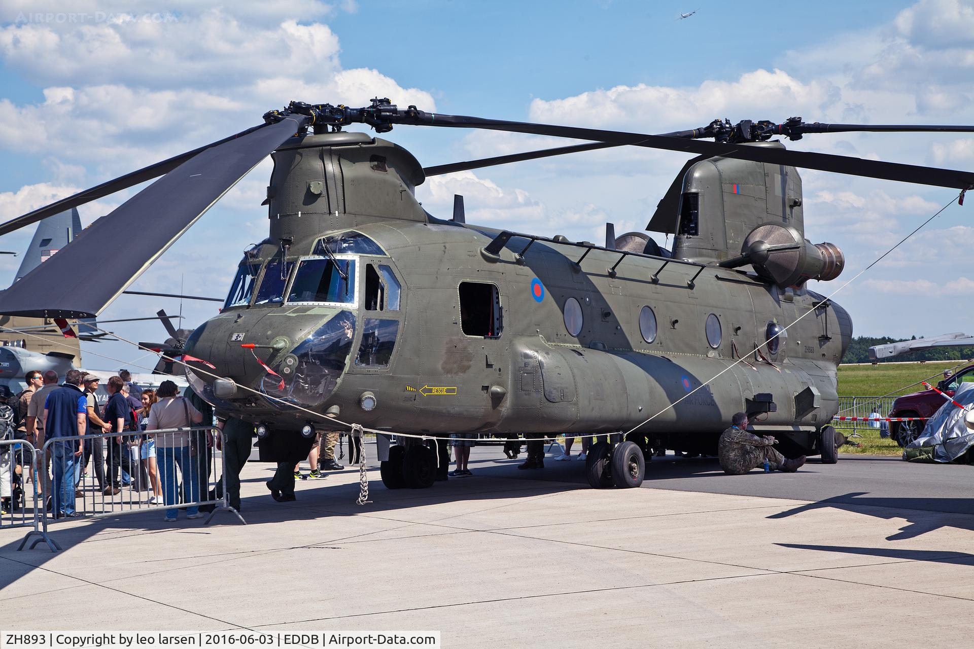 ZH893, Boeing Vertol Chinook HC.2A C/N M4456, Berlin Air Show 3.6.16