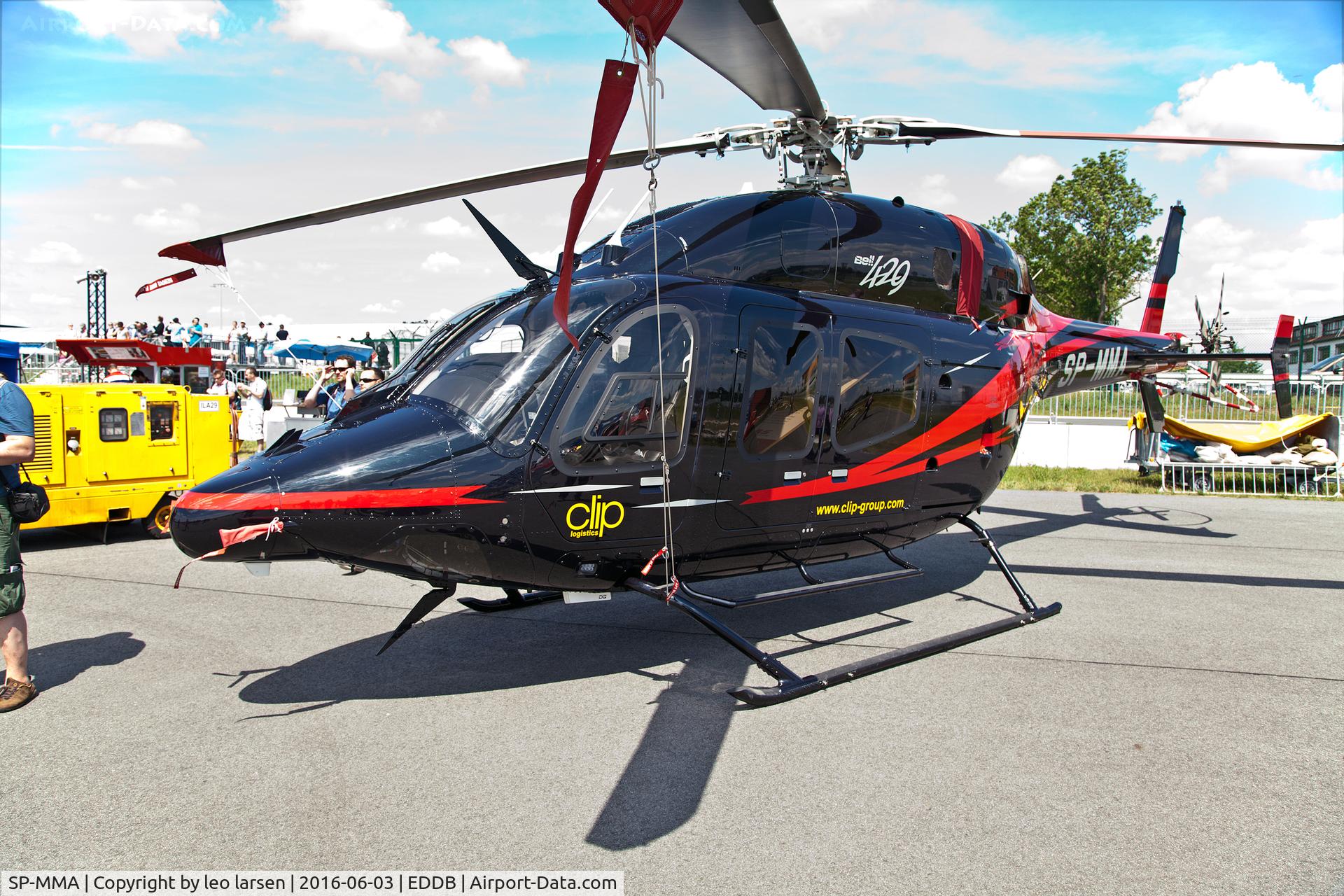 SP-MMA, Bell 429 GlobalRanger C/N 57236, Berlin Air Show 3.6.16