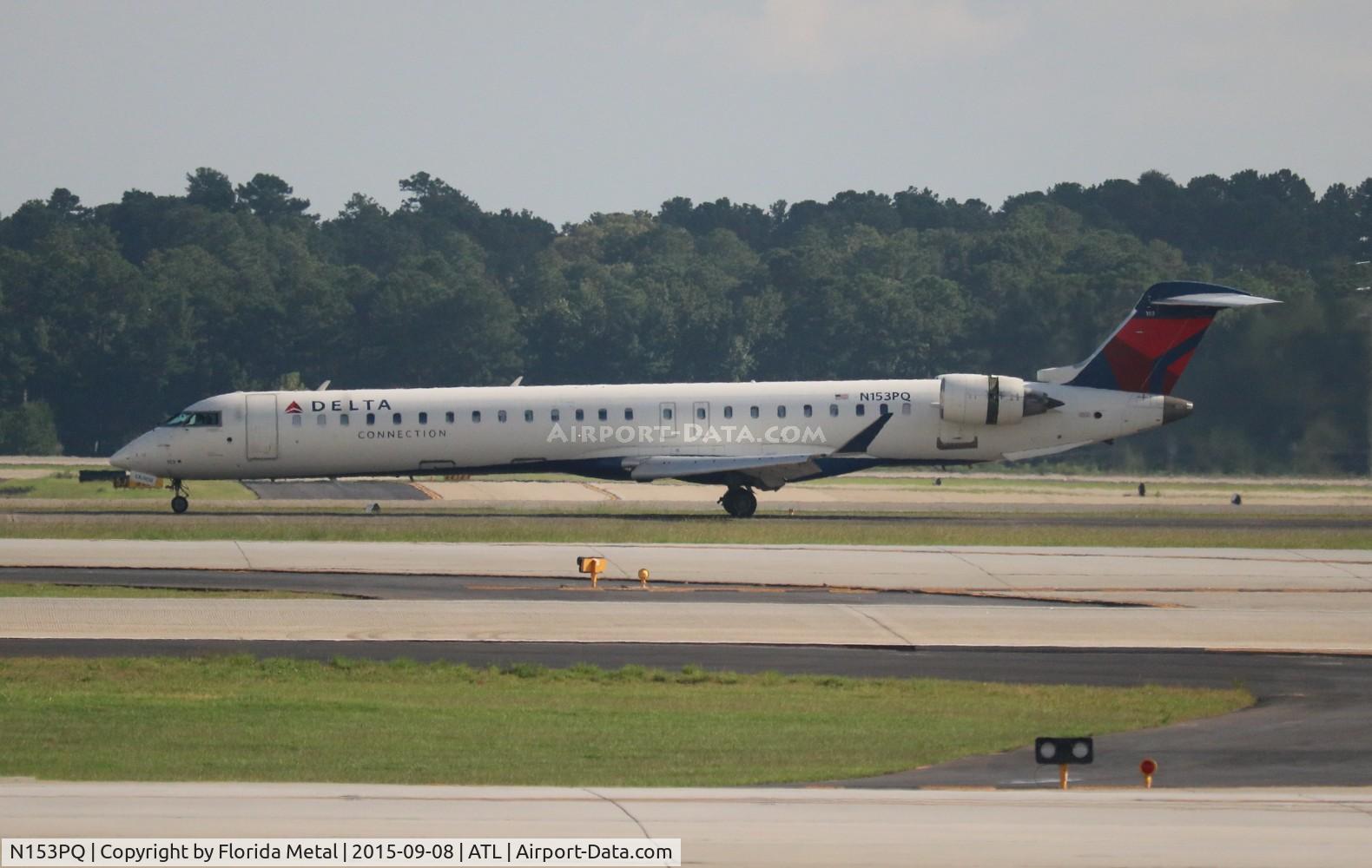 N153PQ, 2007 Bombardier CRJ-900ER (CL-600-2D24) C/N 15153, Delta Connection