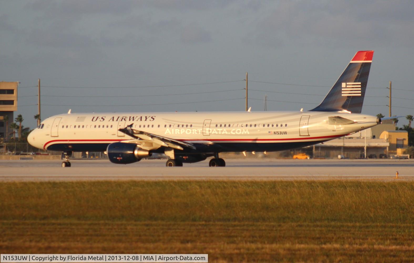 N153UW, 2013 Airbus A321-211 C/N 5594, USAirways