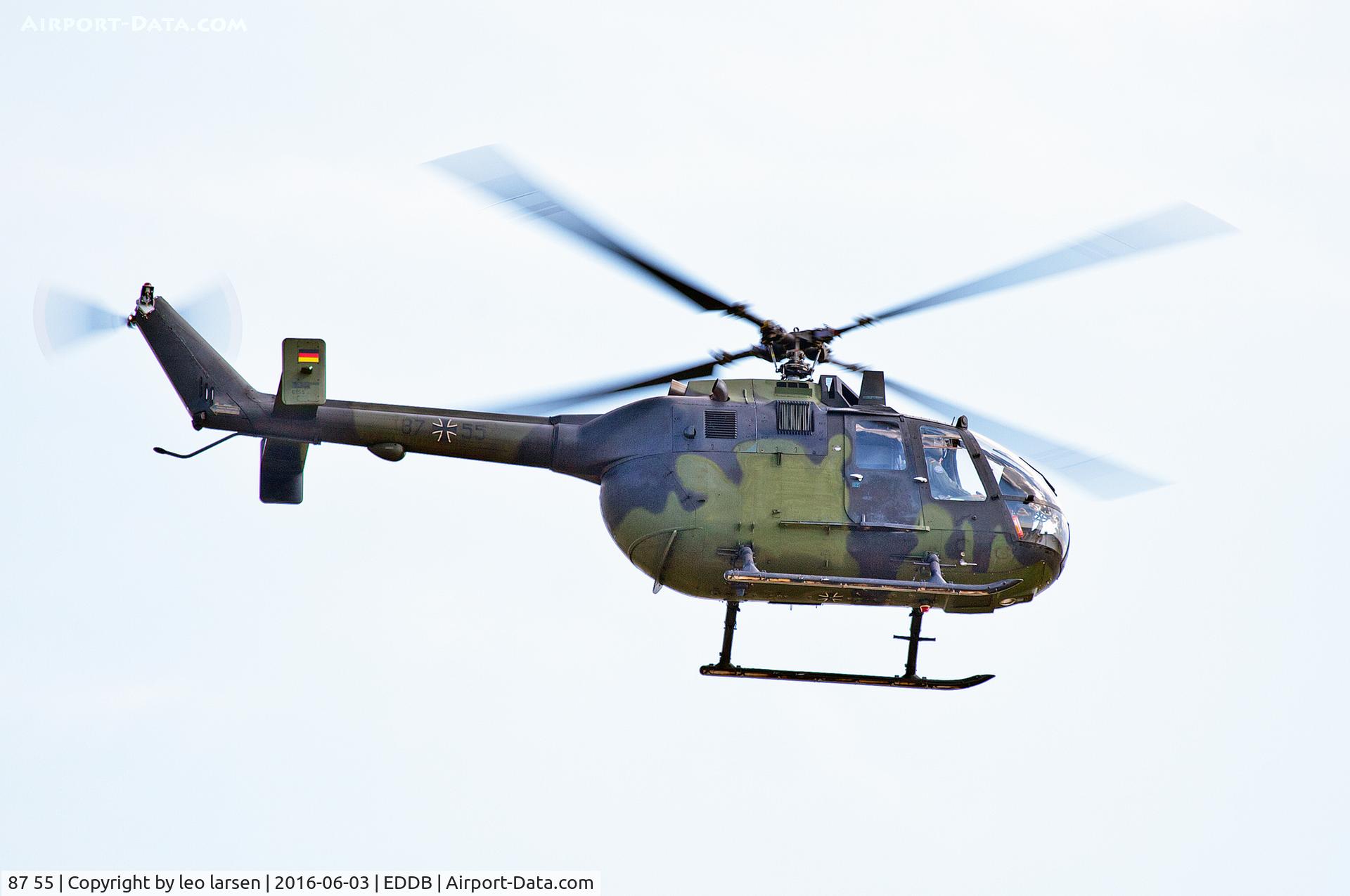 87 55, MBB Bo-105P1 C/N 6155, Berlin Air Show 3.6.16