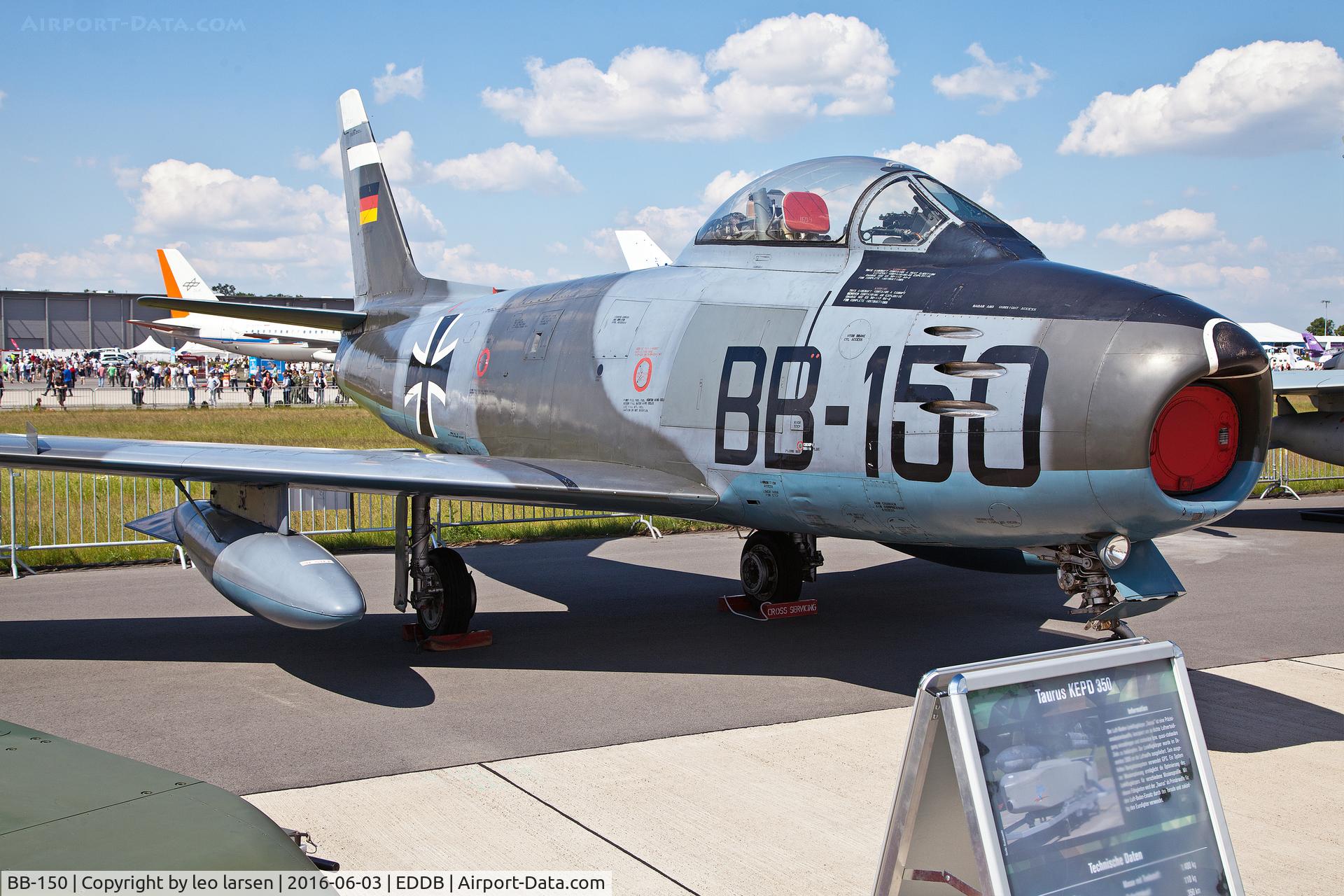 BB-150, Canadair CL-13A Sabre 5 C/N 895, Berlin Air Show 3.6.16