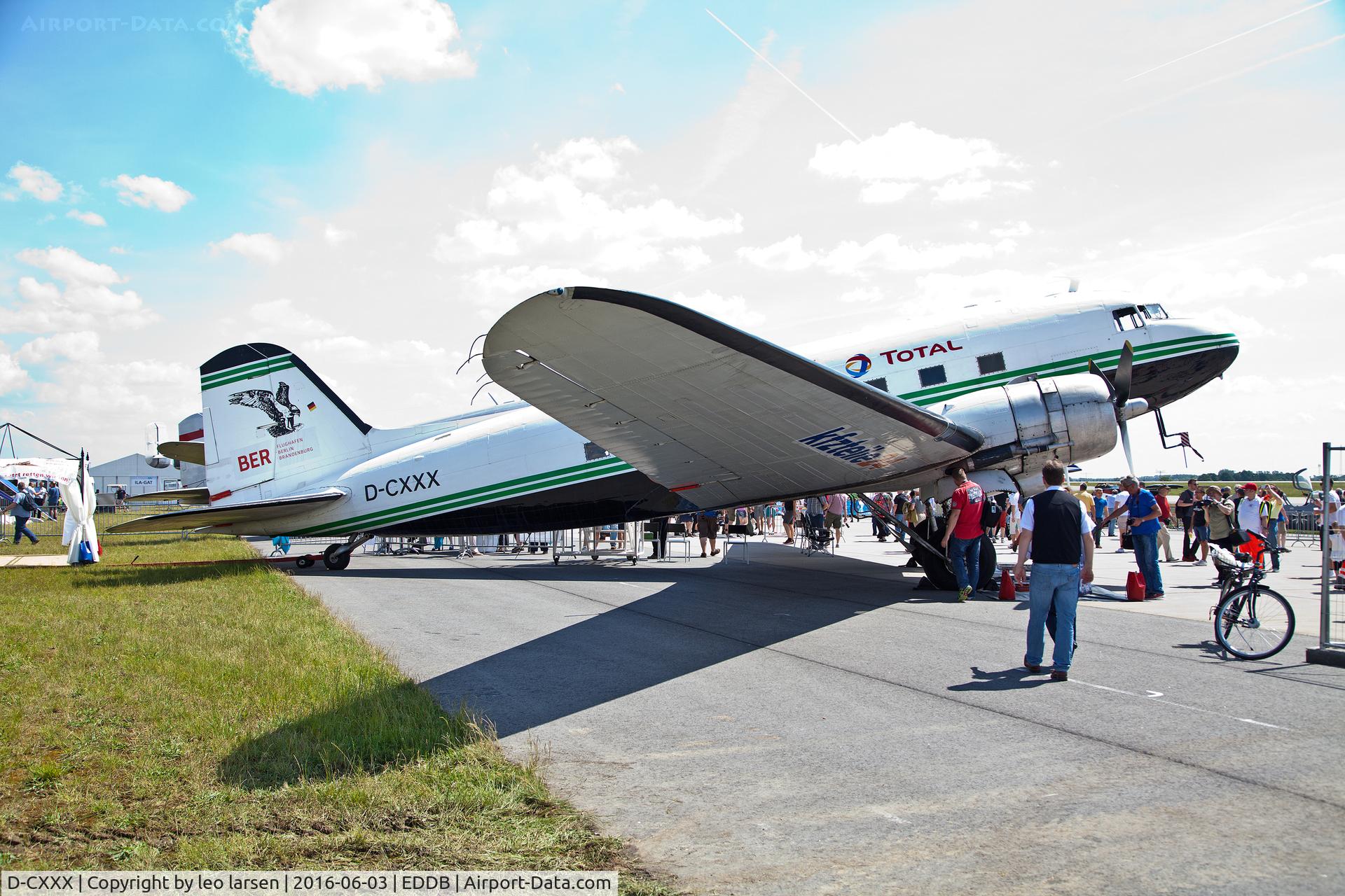 D-CXXX, 1944 Douglas C-47B Dakota 4 (DC-3) C/N 16124/32872, Berlin Air Show 3.6.16