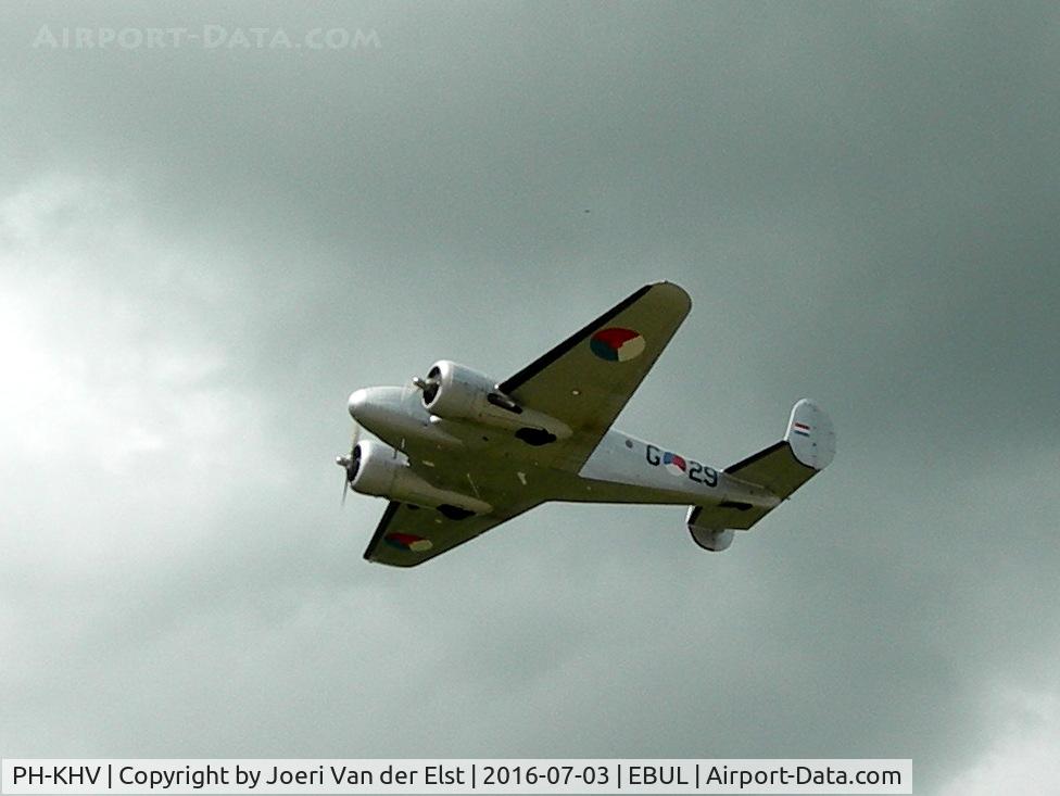 PH-KHV, 1952 Beech Expeditor 3NM (D18S) C/N A-904/CA-254, Ursel Avia 2016