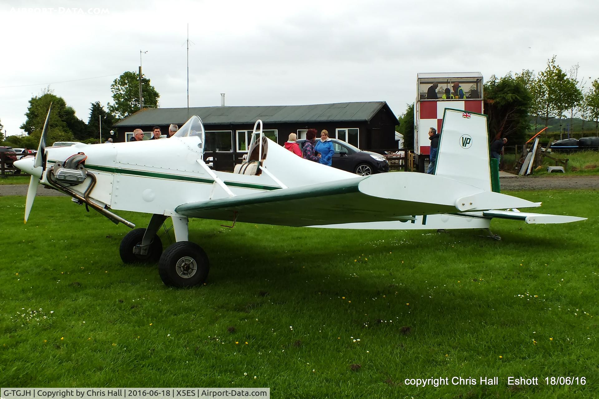 G-TGJH, 2015 Evans VP-1 Series 2 Volksplane C/N PFA 062-11933, at the Great North Fly in. Eshott
