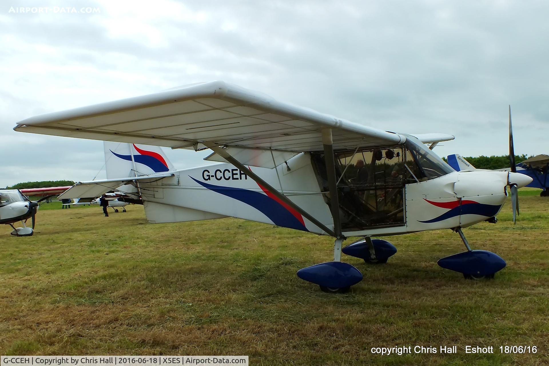 G-CCEH, 2003 Best Off Skyranger 912(2) C/N BMAA/HB/267, at the Great North Fly in. Eshott