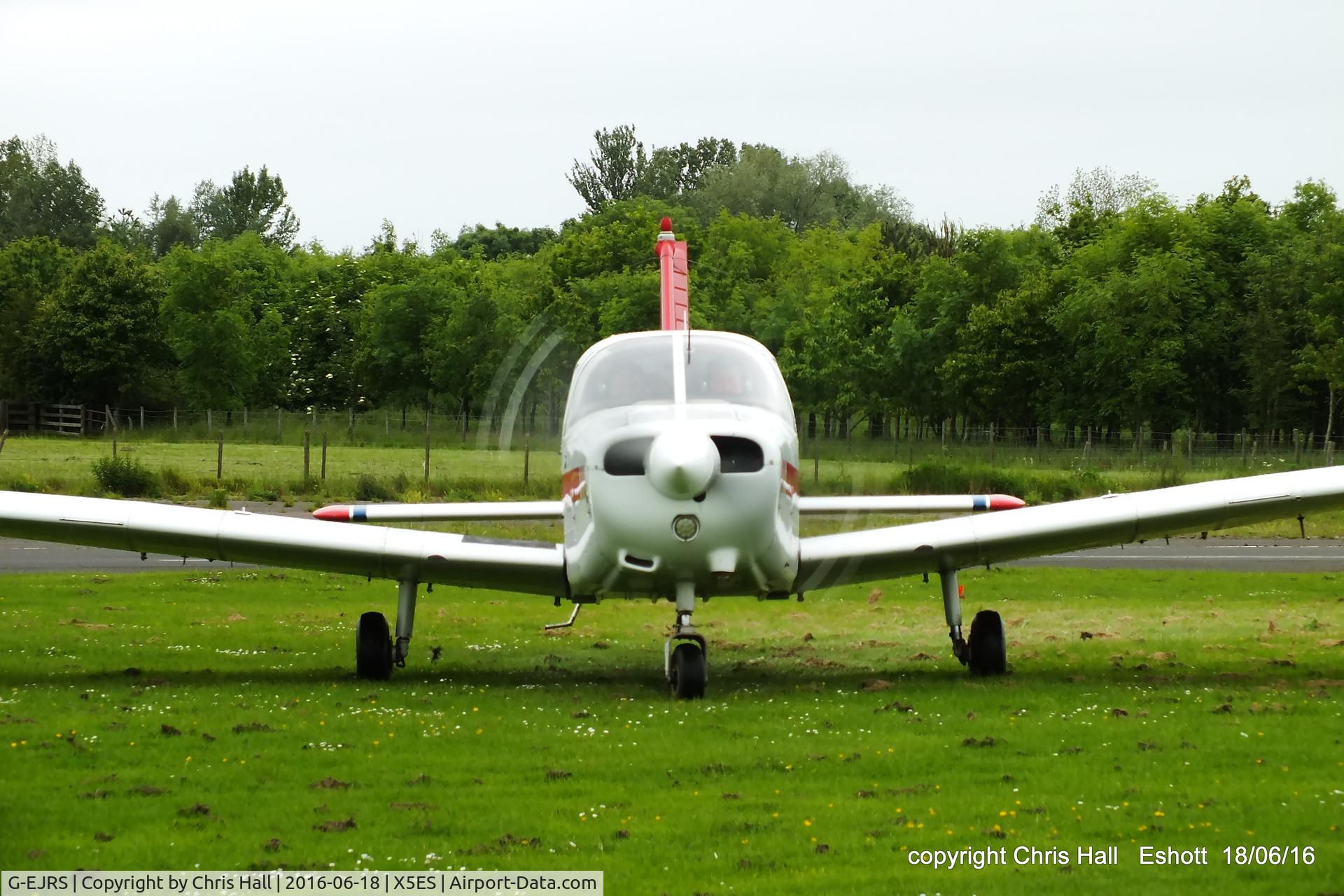 G-EJRS, 1989 Piper PA-28-161 Cadet C/N 2841115, at the Great North Fly in. Eshott