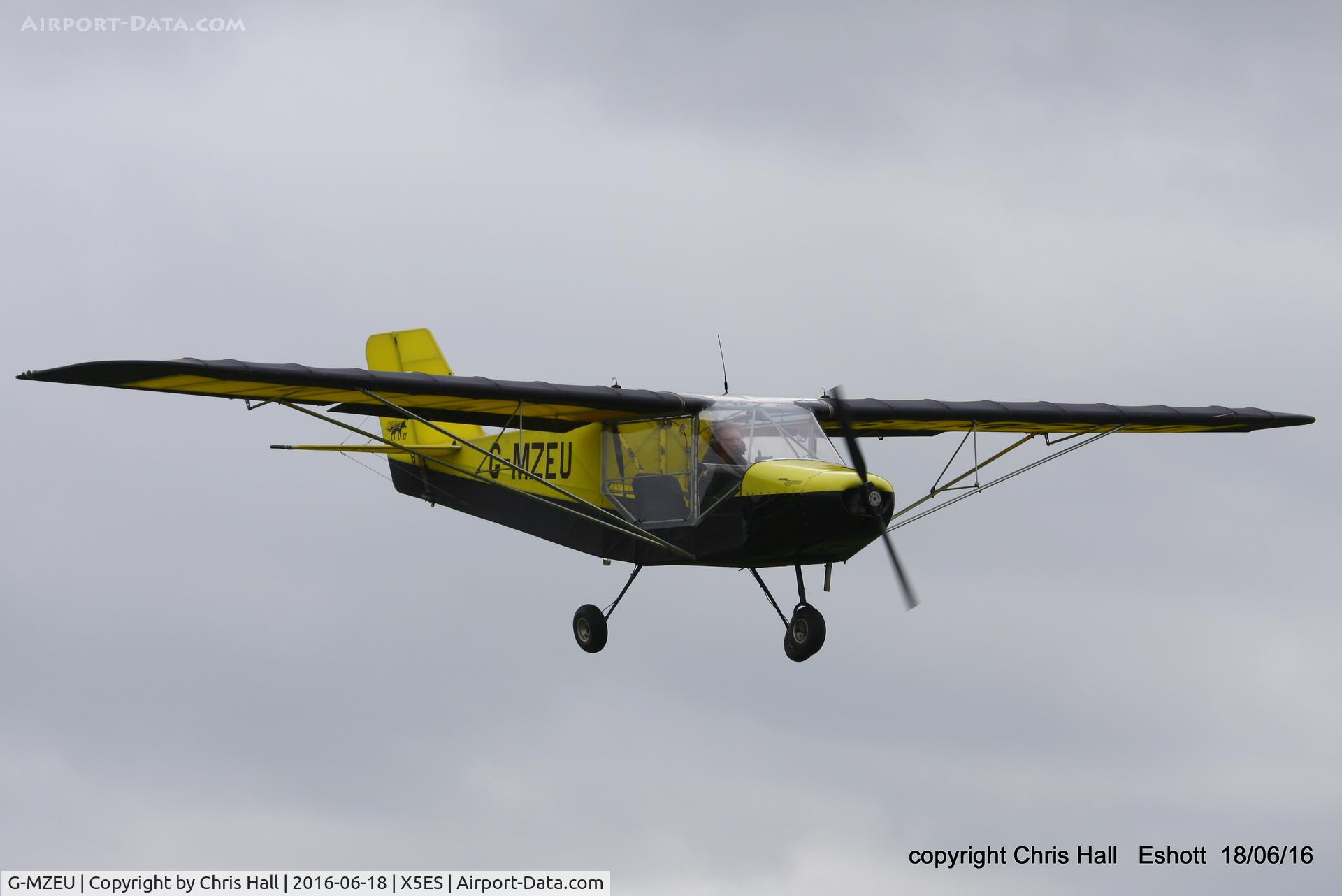 G-MZEU, 1997 Rans S-6ESD XL Coyote II C/N PFA 204-13023, at the Great North Fly in. Eshott