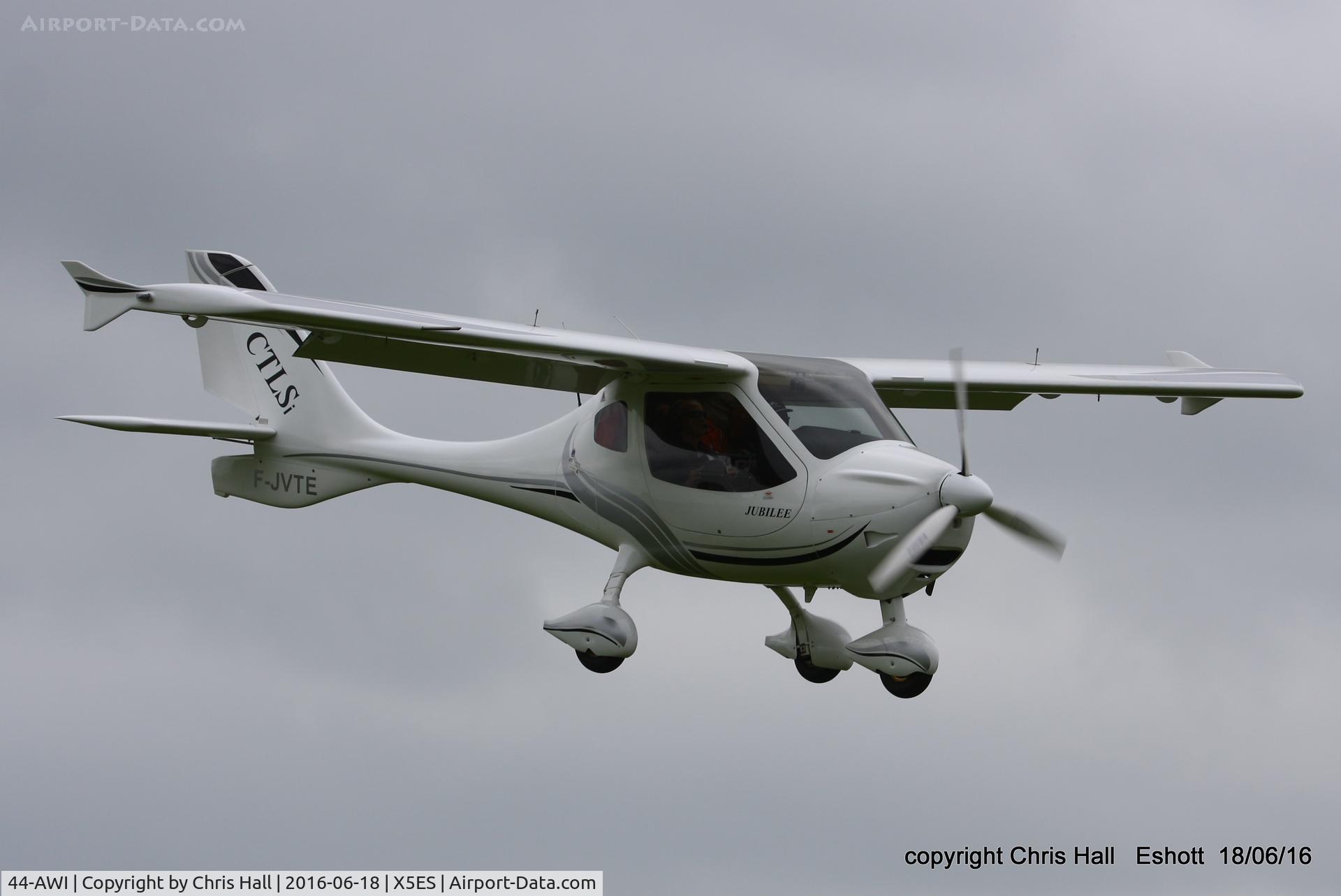 44-AWI, 2013 Flight Design CTLSi Jubilee C/N Not found 44-AWI, at the Great North Fly in. Eshott