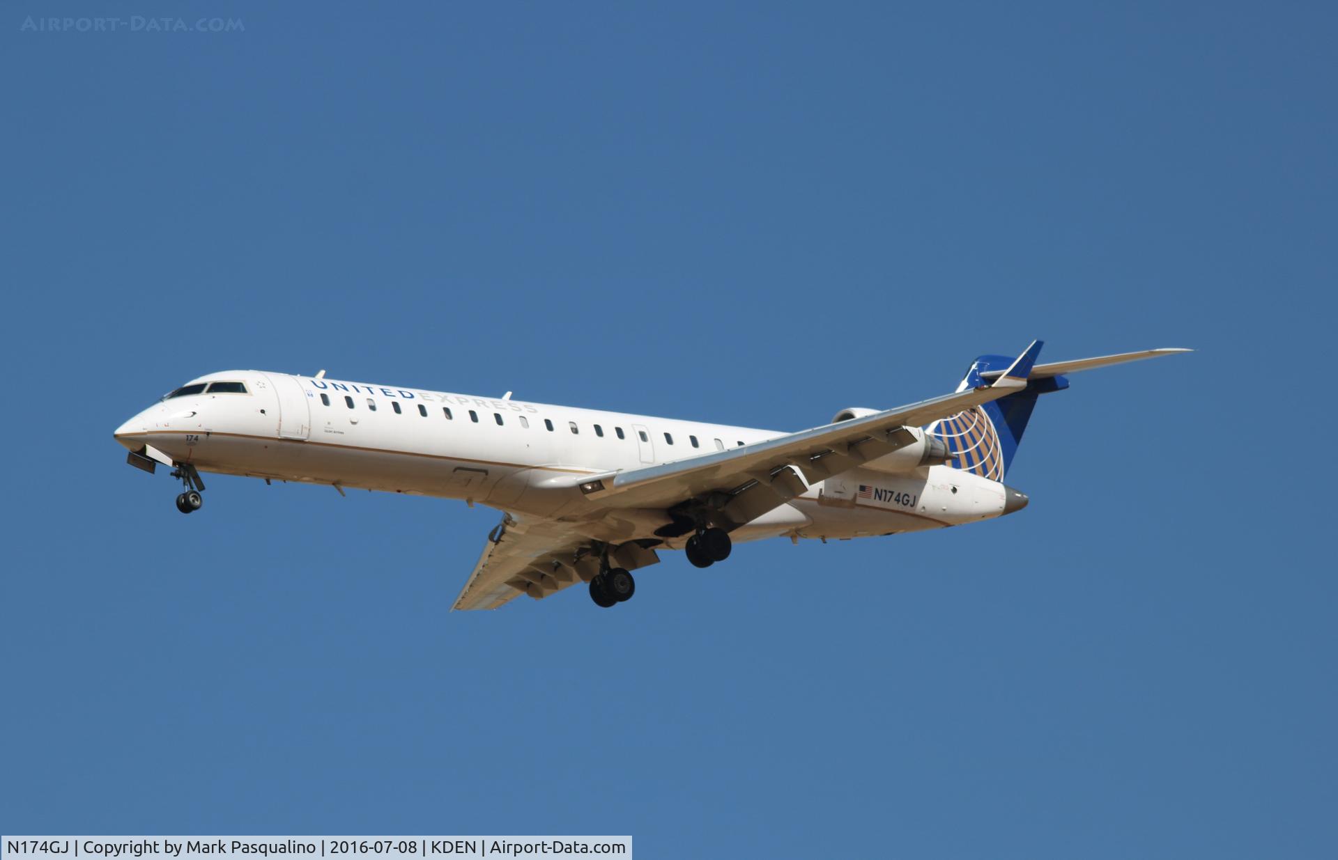 N174GJ, Bombardier CRJ-701ER (CL-600-2C10) Regional Jet C/N 10296, CL-600-2C10