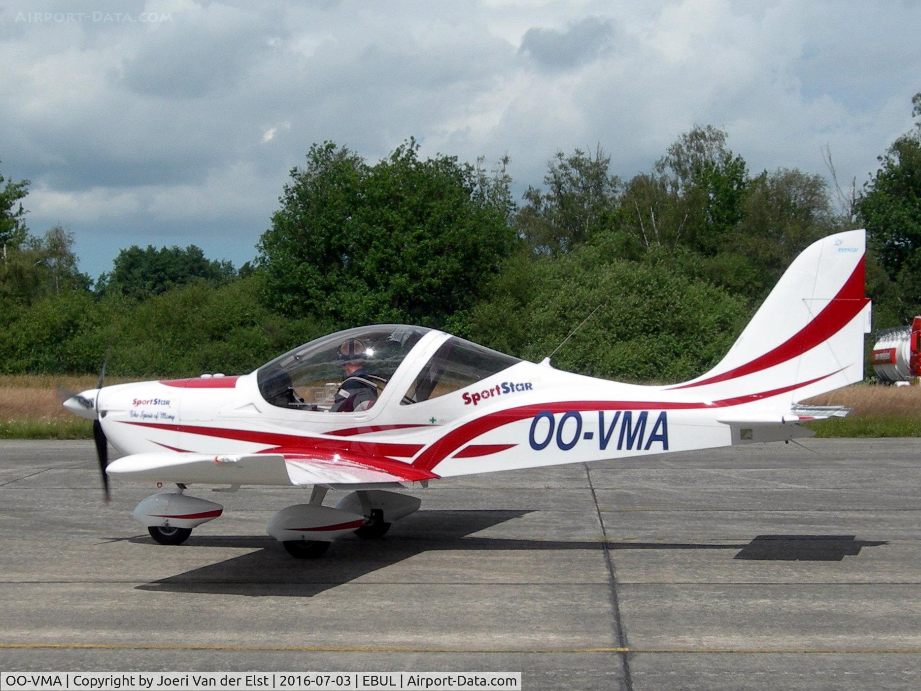 OO-VMA, 2015 Evektor-Aerotechnik Sportstar RTC C/N 2015-1710, Ursel Avia 2016
