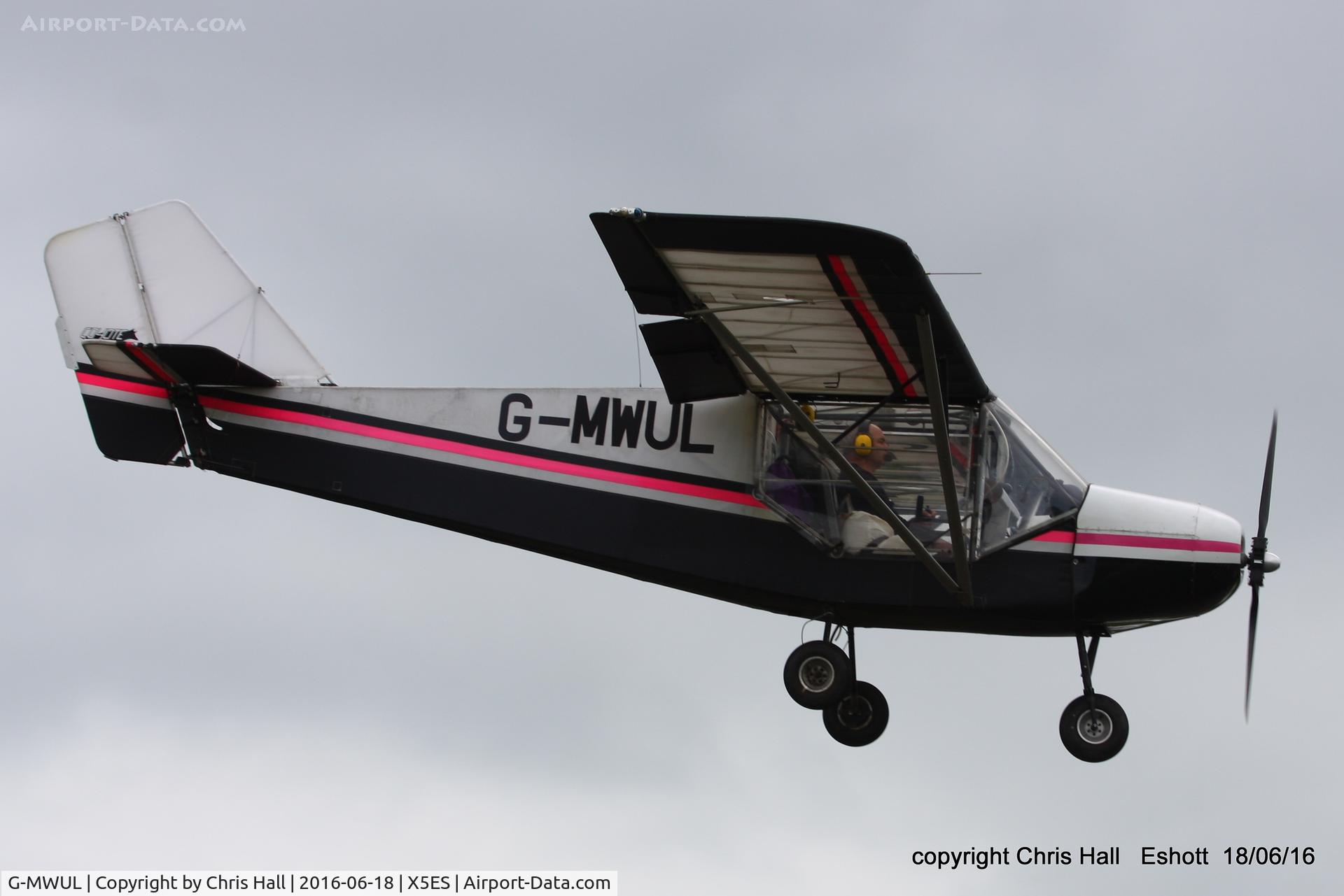 G-MWUL, 1992 Rans S-6ESD Coyote II C/N PFA 204-12054, at the Great North Fly in. Eshott