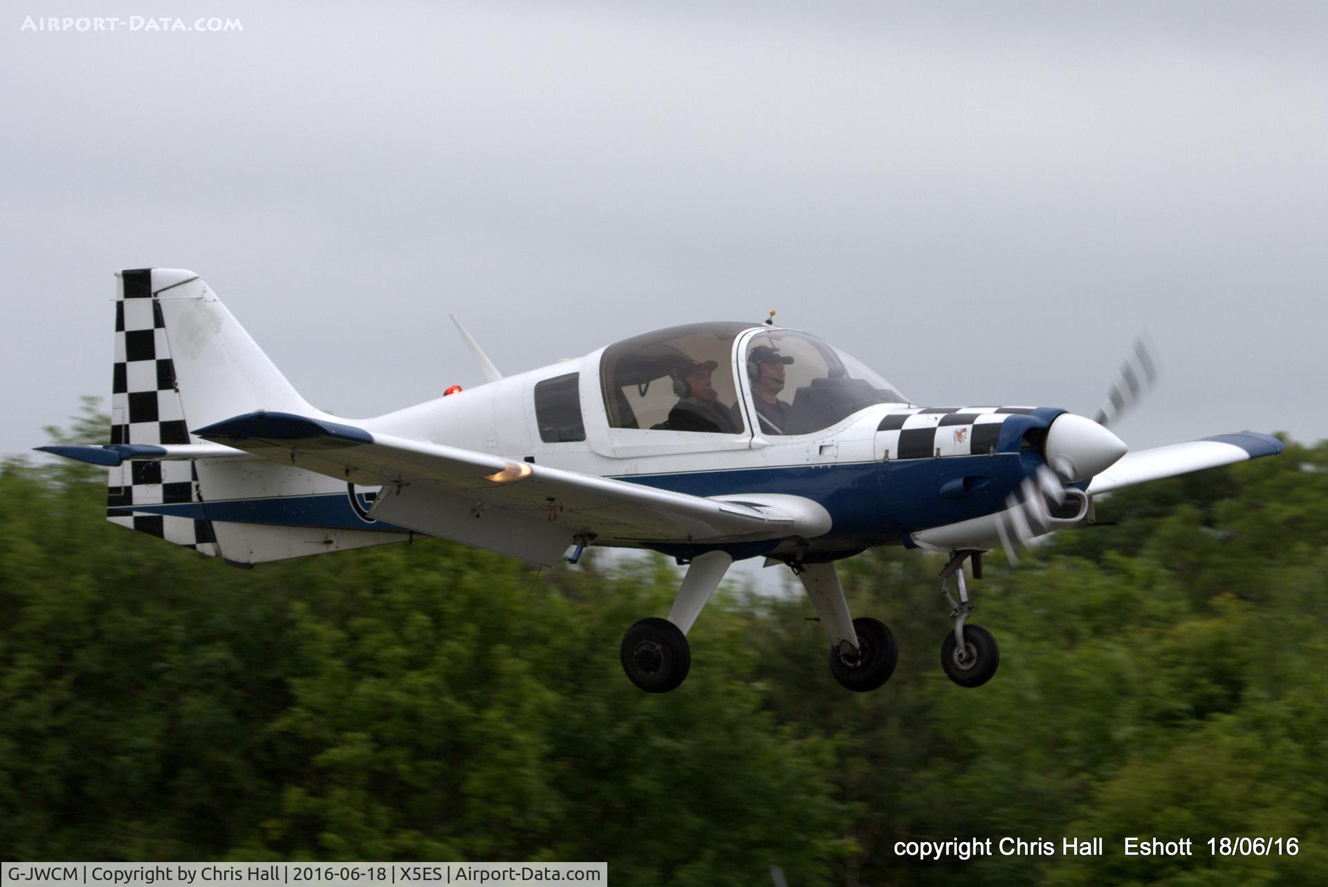 G-JWCM, 1980 Scottish Aviation Bulldog Series 120 Model 1210 C/N BH120/408, at the Great North Fly in. Eshott