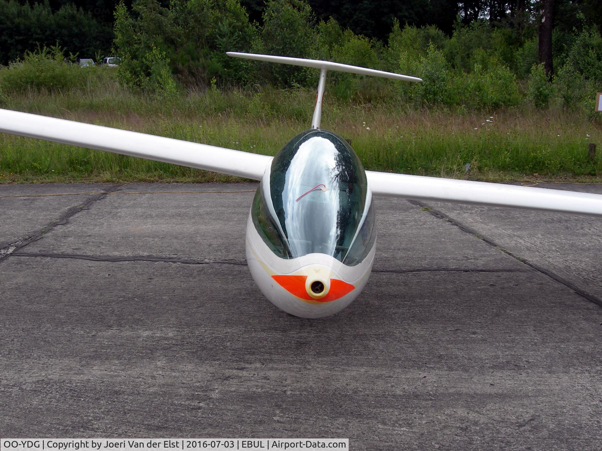 OO-YDG, 1984 Glaser-Dirks DG-300 Elan C/N 3E45, Belgian Air Cadets