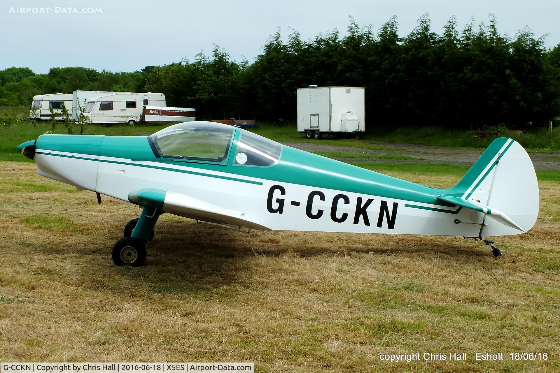 G-CCKN, 2006 Nicollier HN-700 Menestrel II C/N PFA 217-13943, at the Great North Fly in. Eshott