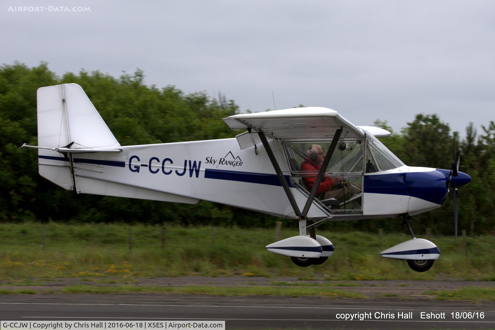 G-CCJW, 2004 Best Off Skyranger 912(2) C/N BMAA/HB/303, at the Great North Fly in. Eshott