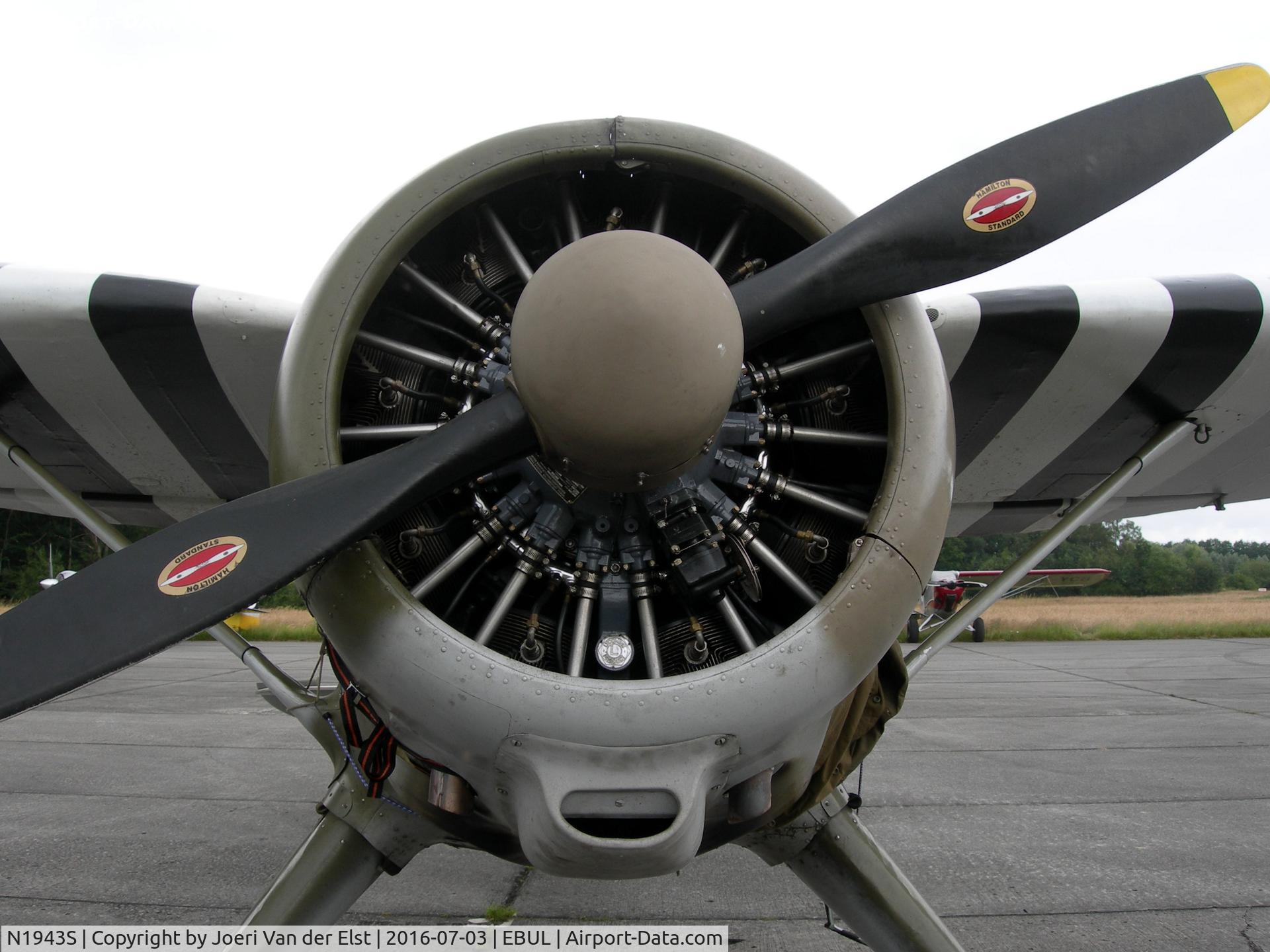 N1943S, 1943 Stinson V77 Reliant C/N 77-463, Ursel Avia 2016