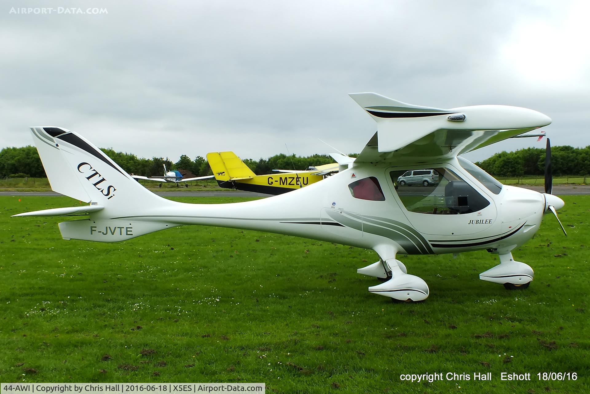 44-AWI, 2013 Flight Design CTLSi Jubilee C/N Not found 44-AWI, at the Great North Fly in. Eshott